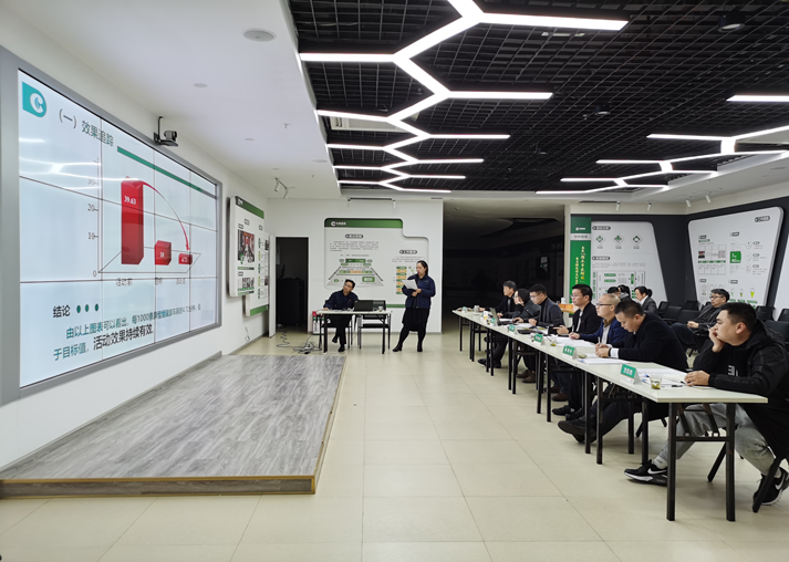 我司協(xié)助企業(yè)開展年度QC、精益課題成果評(píng)審活動(dòng)